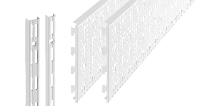 Panneau Mural Porte-Outils Pliante à Perforé, Système de Rangement Mural  pour Outils 2-en-1, Noir