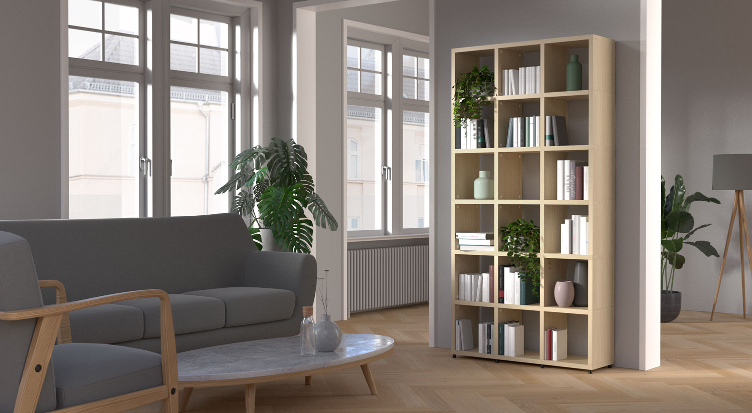 Bookshelf - configurable | Bookcases REGALRAUM