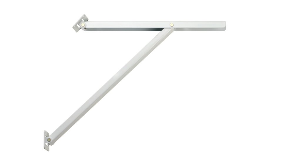 Slant Shelf Bracket For Sloping Roof 32x38 Cm White Regalraum Com