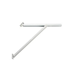 Slant Shelf Bracket For Sloping Roof 32x38 Cm White Regalraum Com