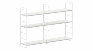 LEcylankEr Etagere Murale Blanche Lot de 3, Tablette Murale Montage Facile  PVC, Planche étagère Pratique & Decoration Murale pour Chambre d'enfant  Salle de Bain Salon Chambre Etc. : : Cuisine et Maison