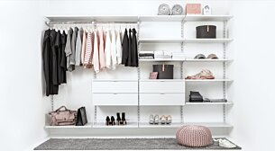 WALK-IN L-404 Wardrobe Shelf | 330x200x45 cm (LxHxD) | Theme Wardrobe