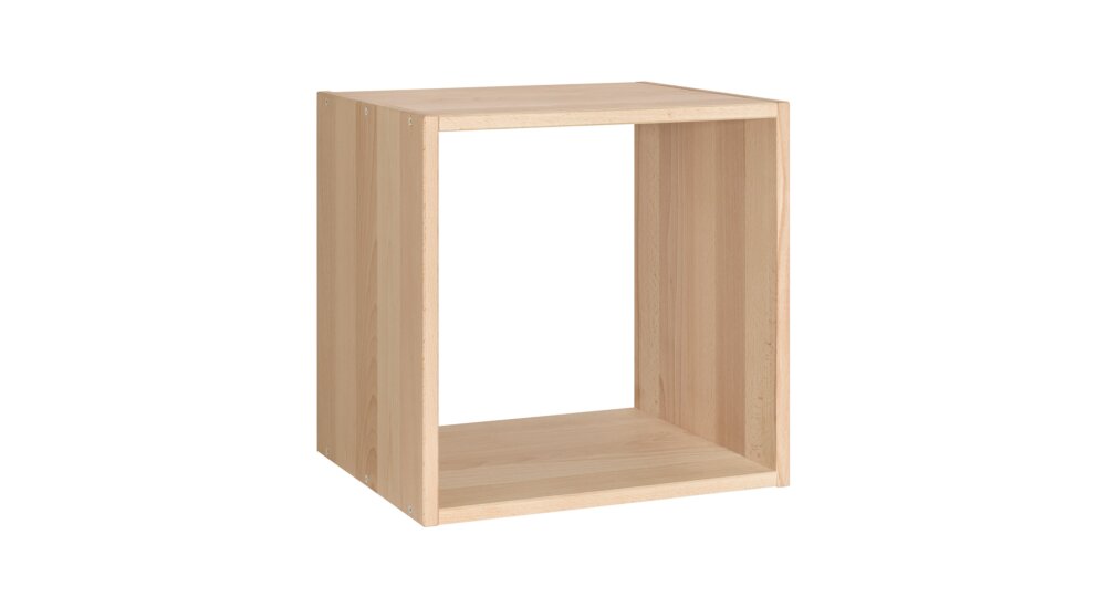 CHEST Etagère cube bois, hêtre